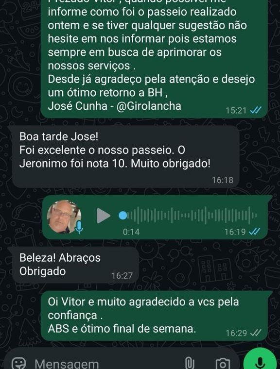 Depoimento real do cliente Vitor sobre o marinheiro Jerônimo